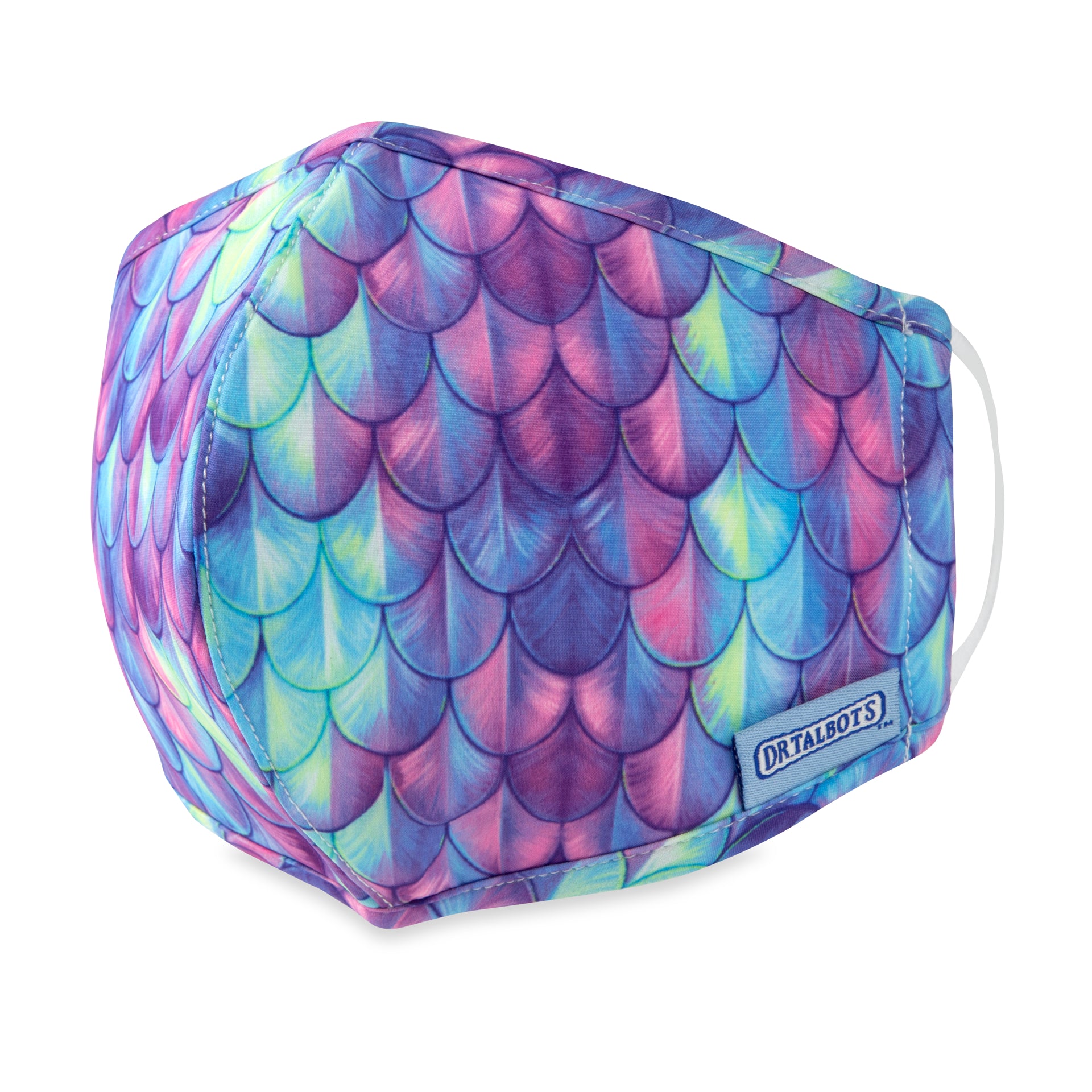 Cloth Face Mask - Age 13+ - 1 pack - Mermaid Scales - Dr Talbot's US