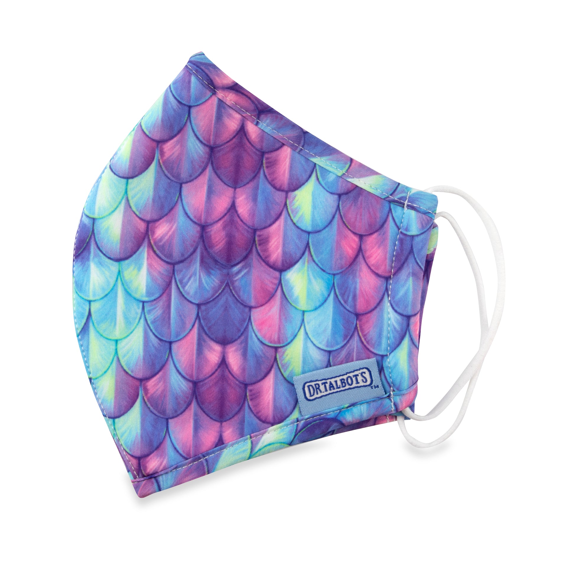 Cloth Face Mask - Age 13+ - 1 pack - Mermaid Scales - Dr Talbot's US