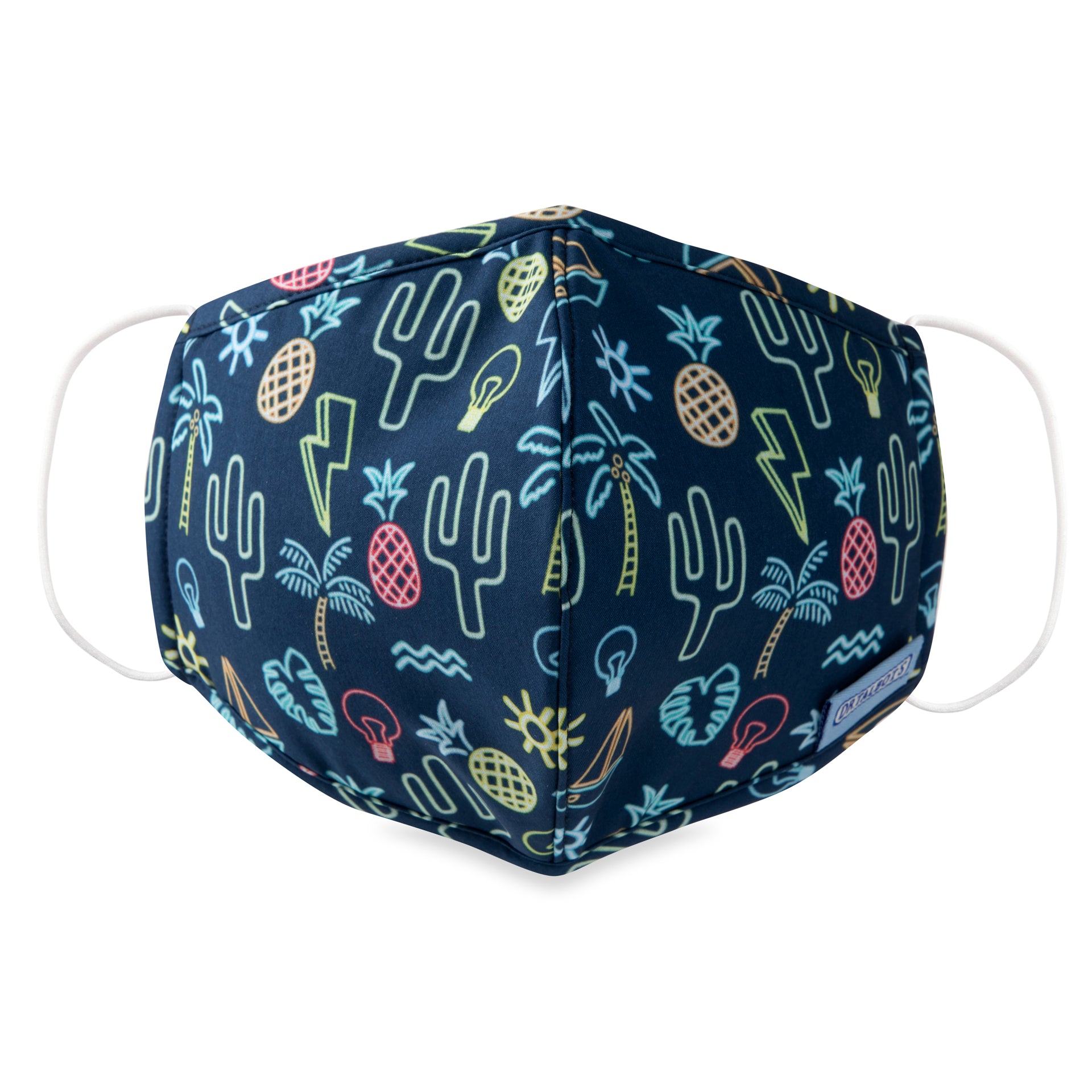 Youth Cloth Face Mask - Age 13+ - 1 pack - Neon Lights - Dr Talbot's US