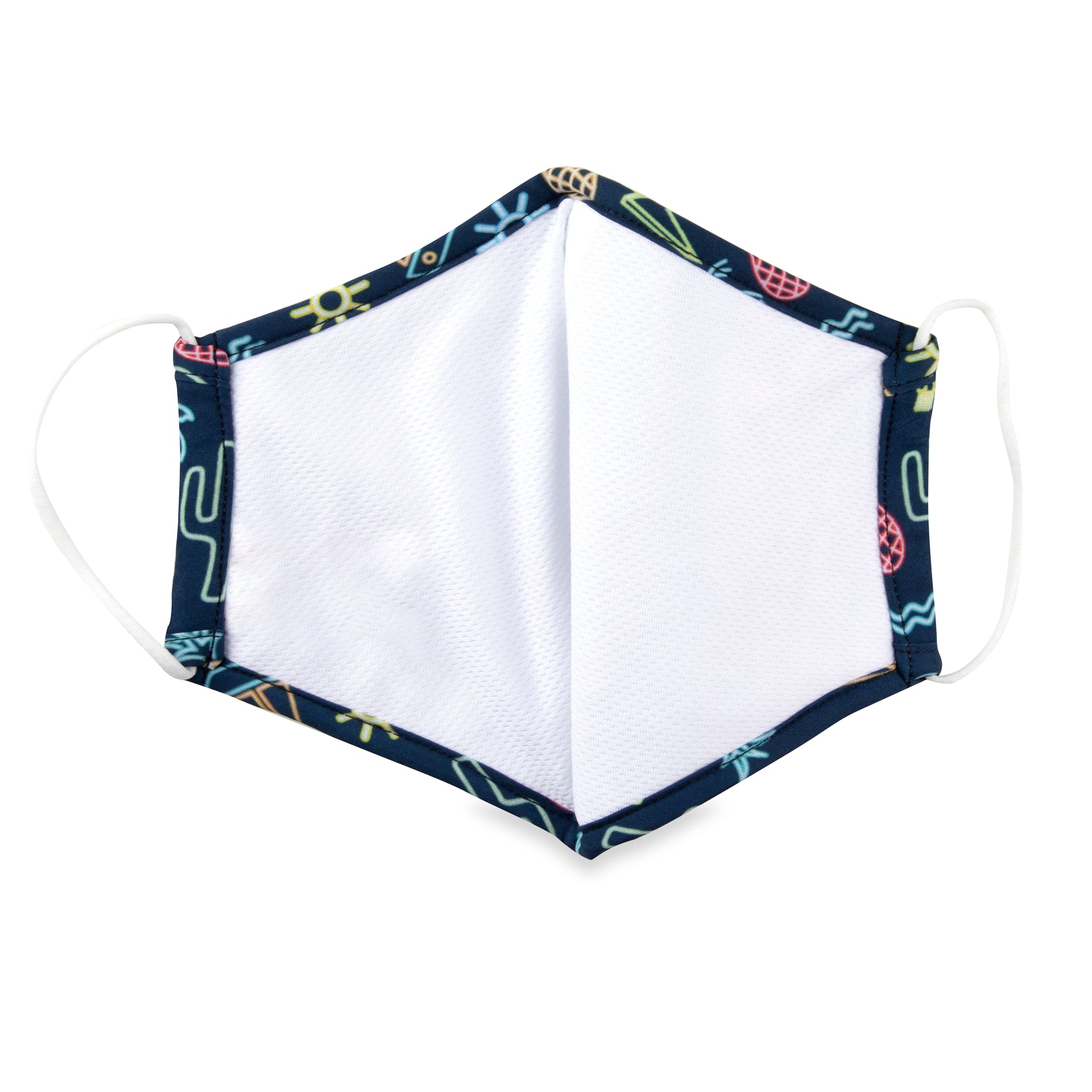 Youth Cloth Face Mask - Age 13+ - 1 pack - Neon Lights - Dr Talbot's US