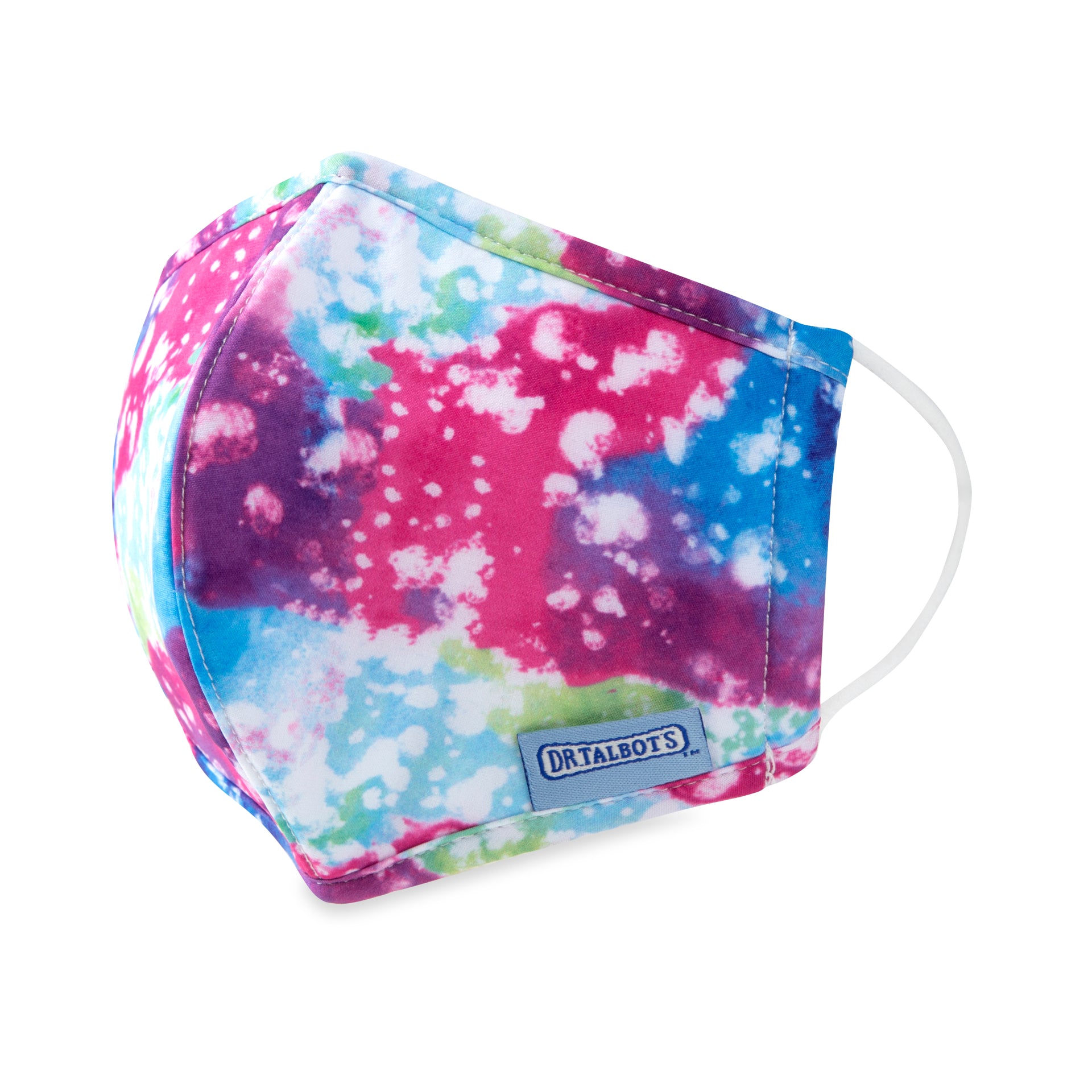 Cloth Face Mask - Ages 6-12 - 1 pack - Rainbow Watercolor - Dr Talbot's US