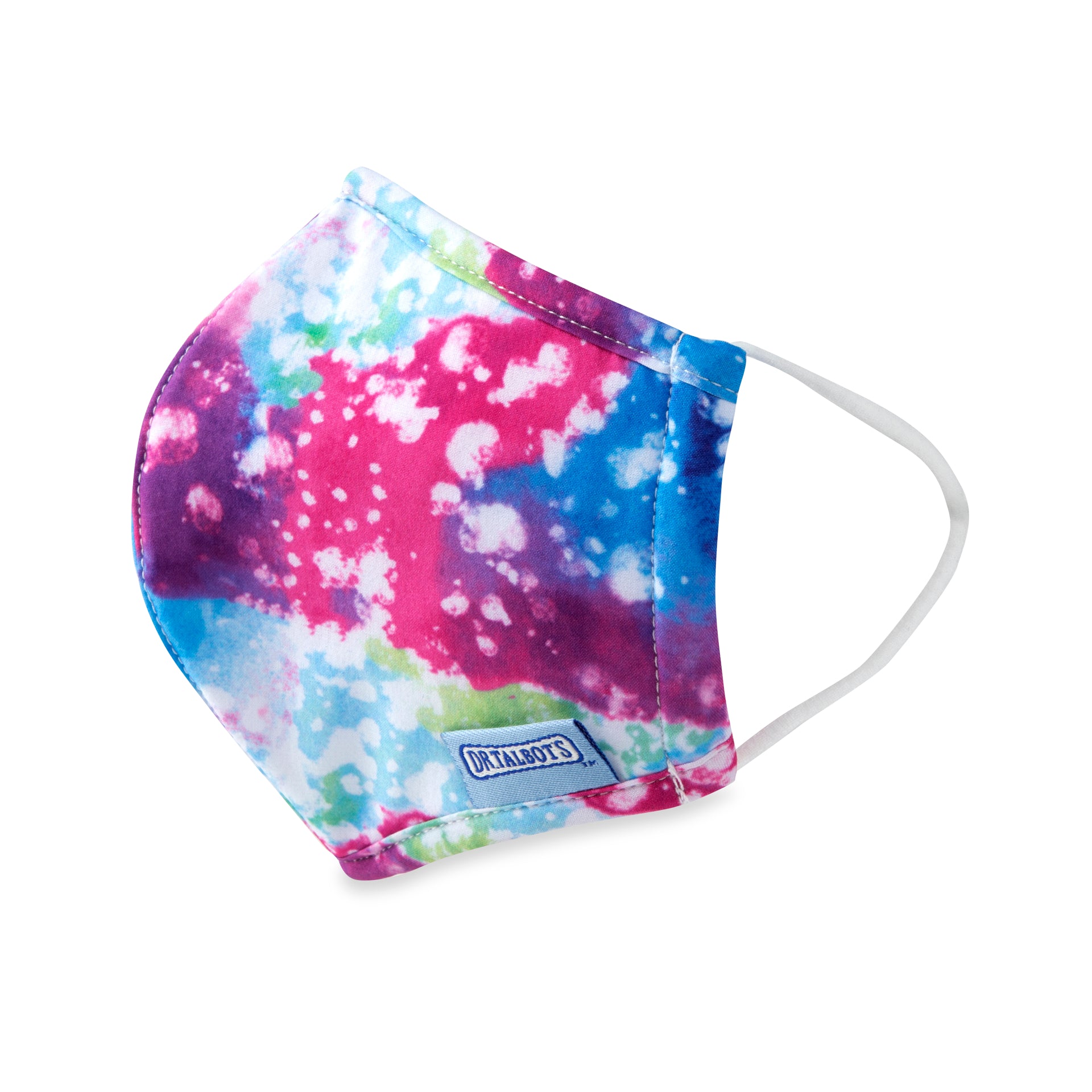 Cloth Face Mask - Ages 6-12 - 1 pack - Rainbow Watercolor - Dr Talbot's US