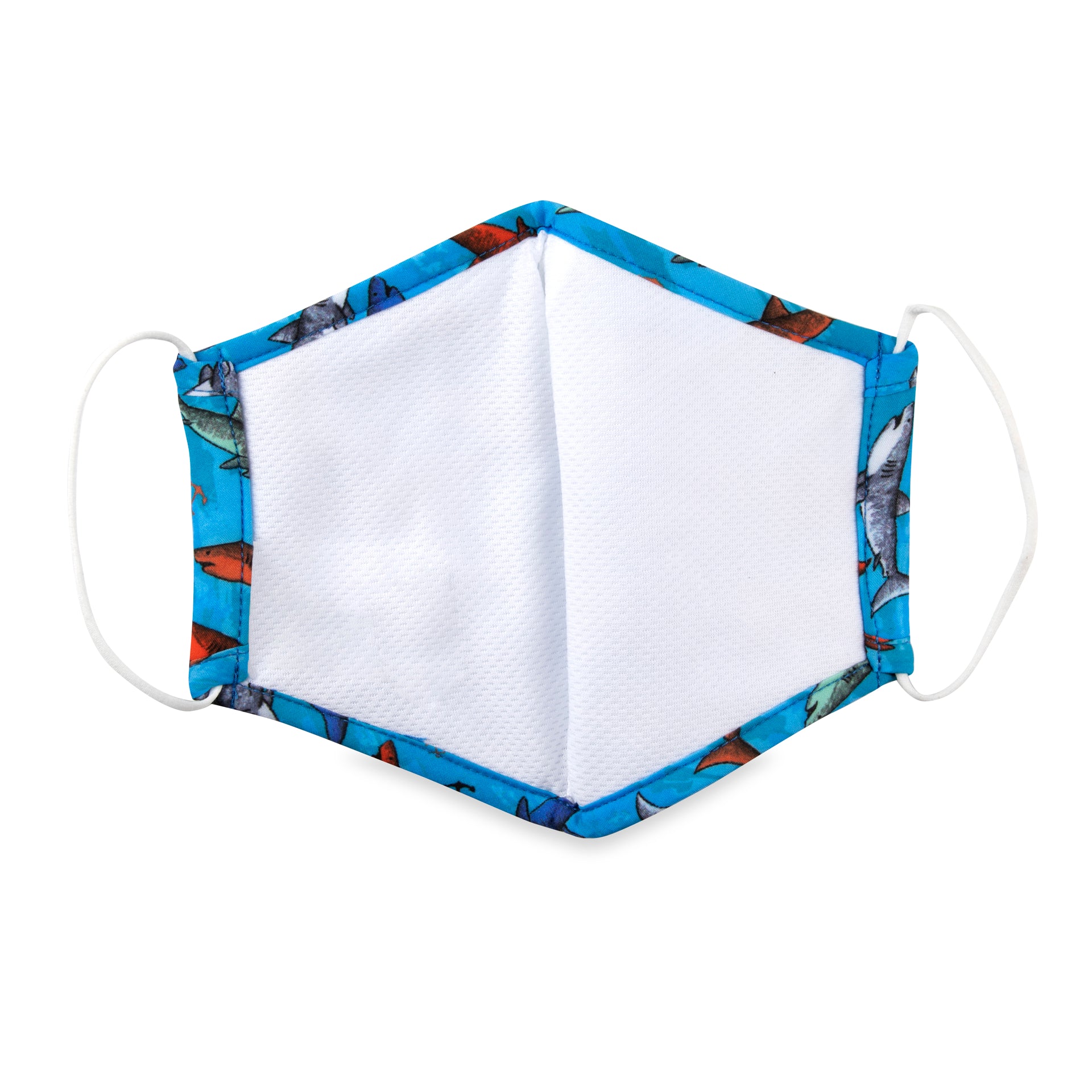 Cloth Face Mask - Ages 6-12 - 1 pack - Sharks - Dr Talbot's US