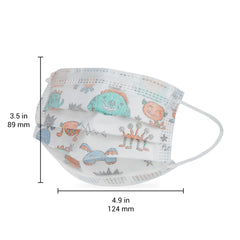 Kid's Face Mask (Ages 2-5) - Monsters & Dinosaurs- 10 pack - Dr Talbot's US