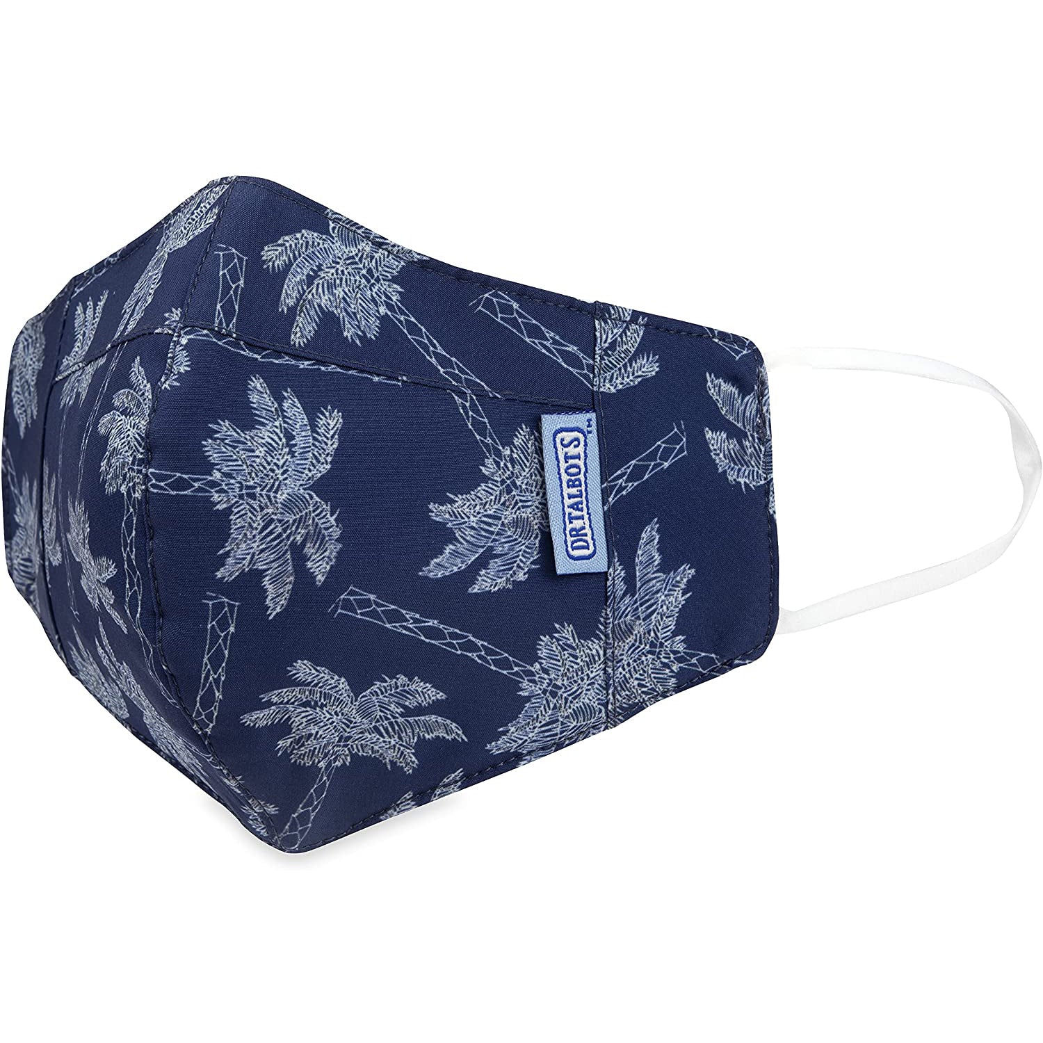 Adult Cup-style Cloth Mask - 1 pack - Palm Trees - Dr Talbot's US