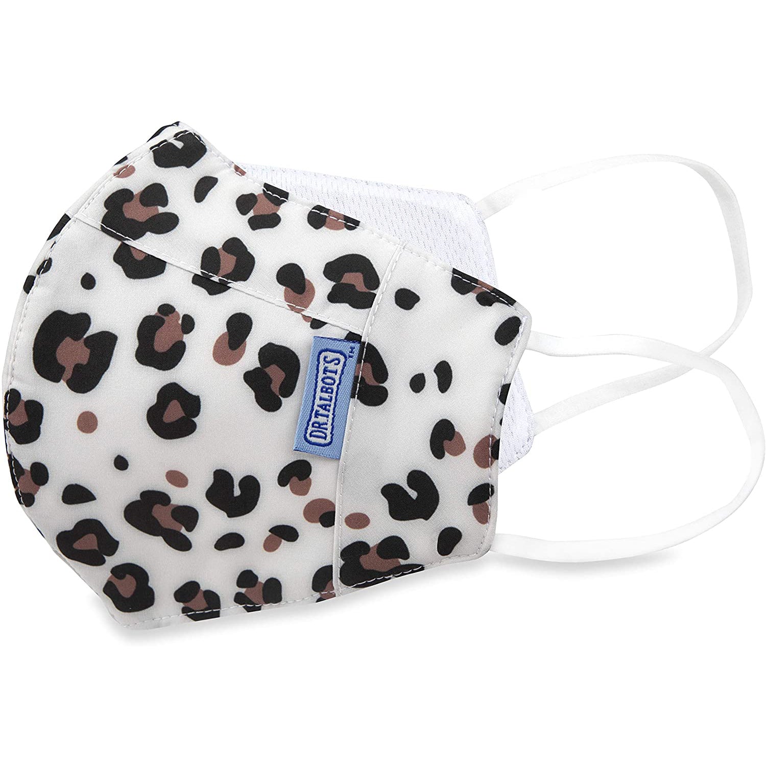 Adult Cup-style Cloth Mask - 1 pack - Leopard Print - Dr Talbot's US