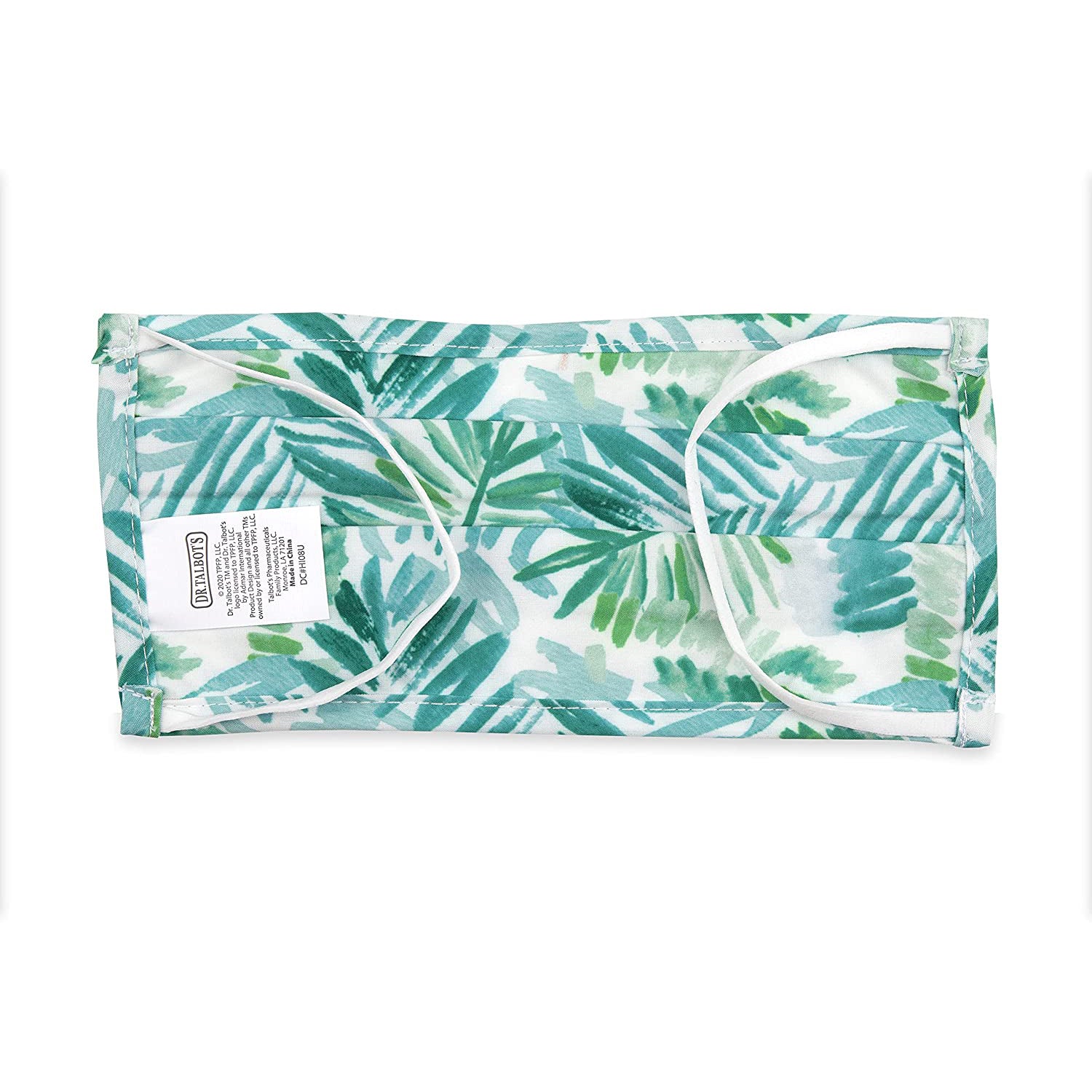 Adult Pleated Cloth Mask - 1 pack - Palms - Dr Talbot's US