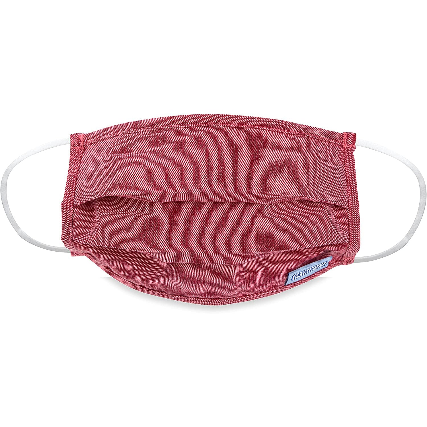 Adult Pleated Cloth Mask - 1 pack - Red - Dr Talbot's US