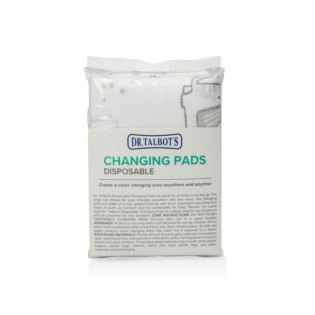 Disposable Changing Pads - 10 Pack – Dr Talbot's US
