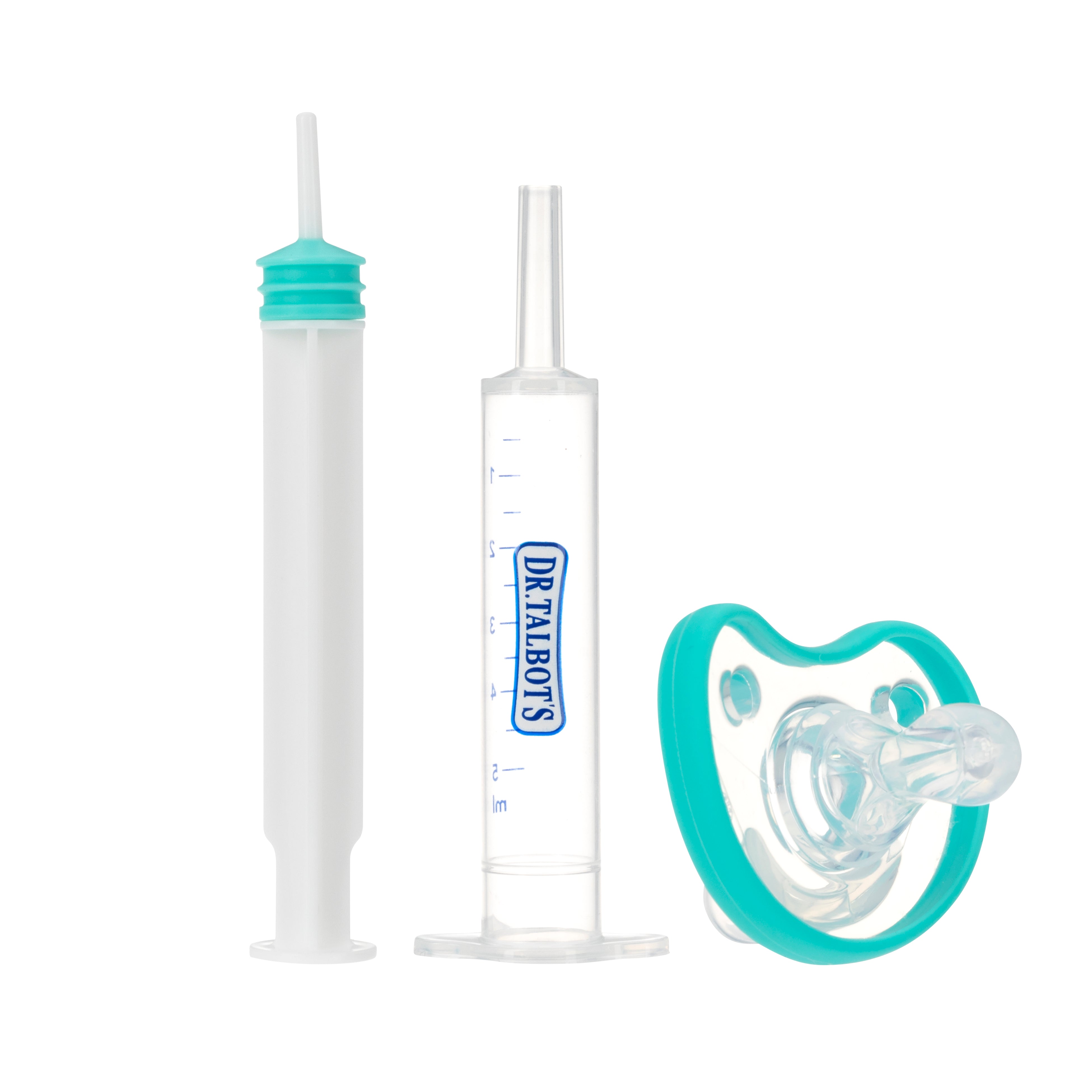 5ml Medicine Syringe & Pacifier Kit – Easy Infant Dosing – Dr Talbot's