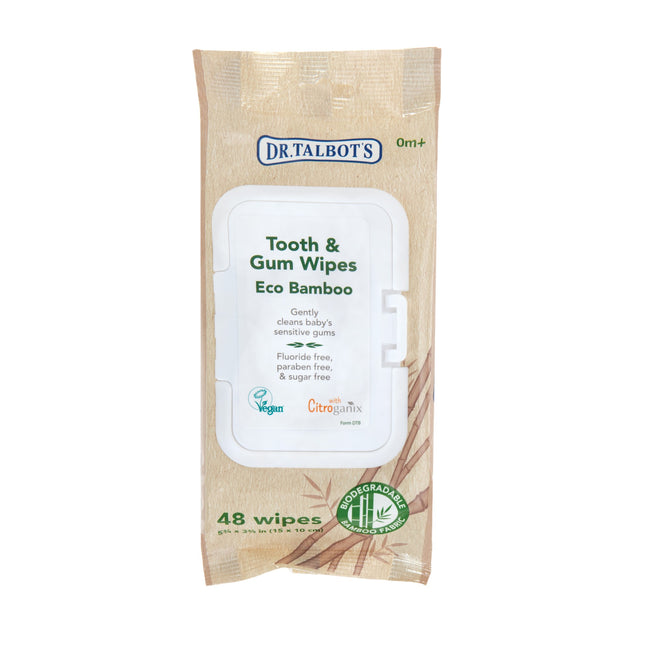 Eco Bamboo Tooth & Gum Wipes
