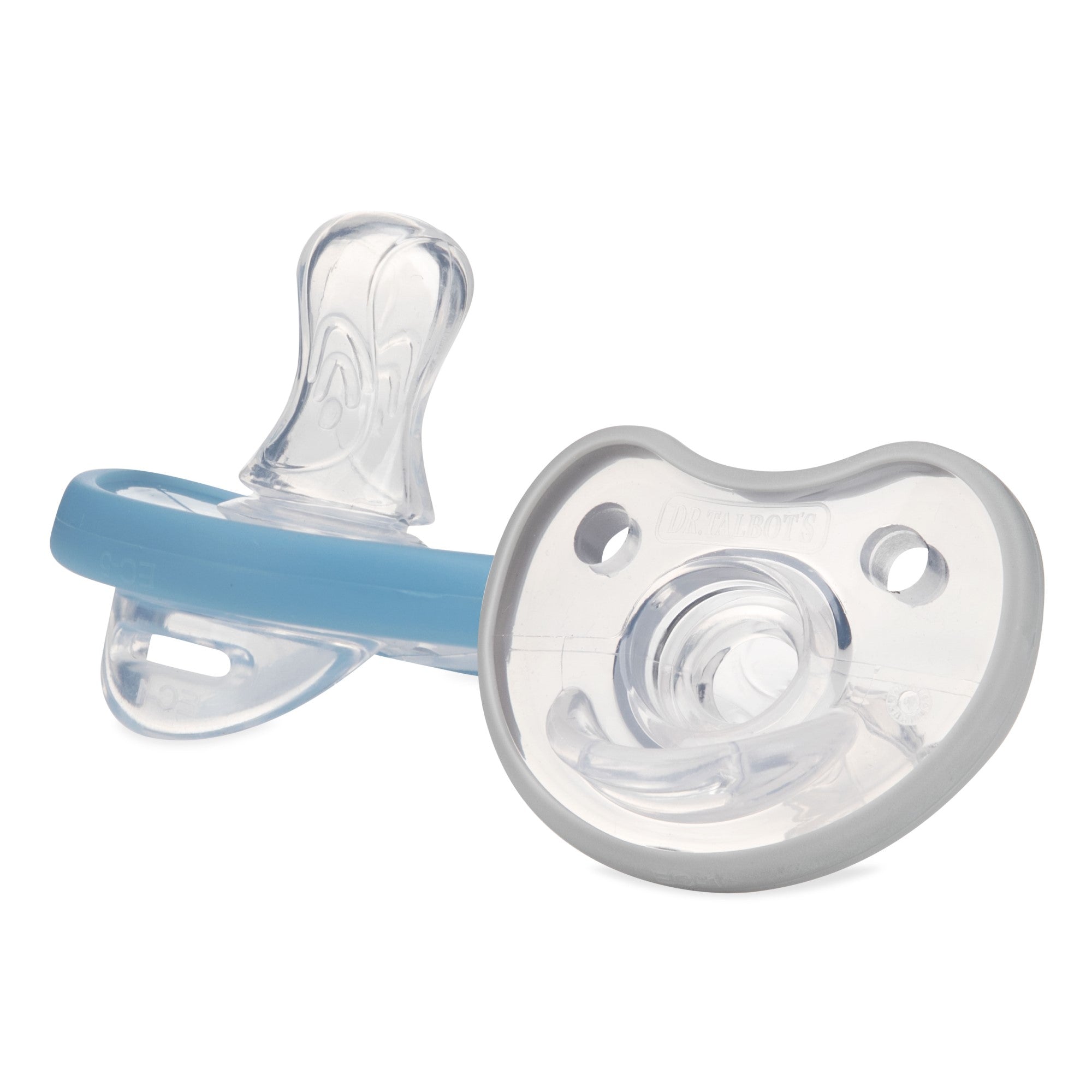 Soft-Flex Orthodontic Pacifiers 0-6 Months - 2 Pack - Dr Talbot's US